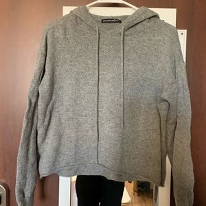 BRANDY MELVILLE CROPPER SWEATSHIRT W HOOD